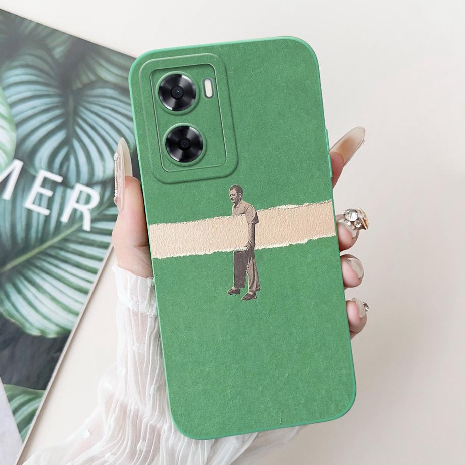For Oppo A57 4G Case Oppo A57s Cute Fashion Cartoon Cover Matte Soft TPU Phone Case For Oppo A77s A57s OppoA77 OppoA57 4G Fundas