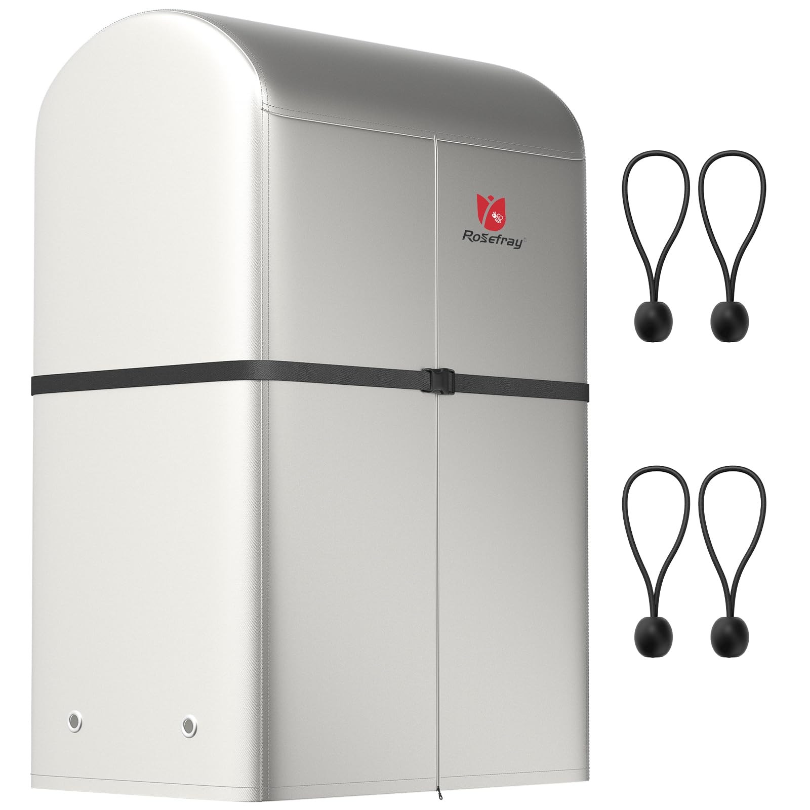 

Rosefray Tire Rack 420D Thick Waterproof Outdoor Tire Rack Holds 8 Waterproof Storage Cover with Storage 130 x 88 x 175 Silver Cover, Cover, Tires,