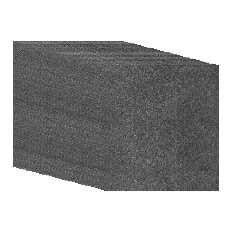 

30x толстых войлочных ковриков для клеток для птиц для поддержания чистоты в местах обитания попугаев и ара X3UC серый