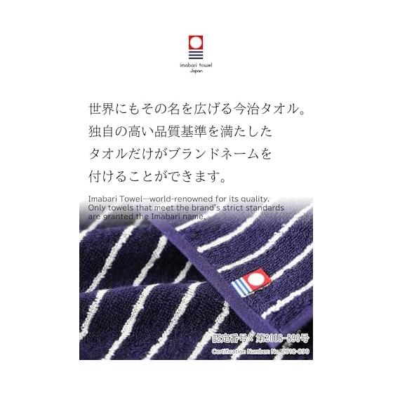 Imaa Imabari Towel Hand Towels, 6-Pack, for Business, Commuting, Gym, Highly Absorbent, Quick-Drying, 100% Cotton, Made In Japan, 25cm, Vacuum