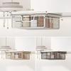 Wire Mesh Storage Basket Organizer Home Decoration Hanging Pullout Drawer for Dining Room Counter Bedroom Under Desk Pantry New