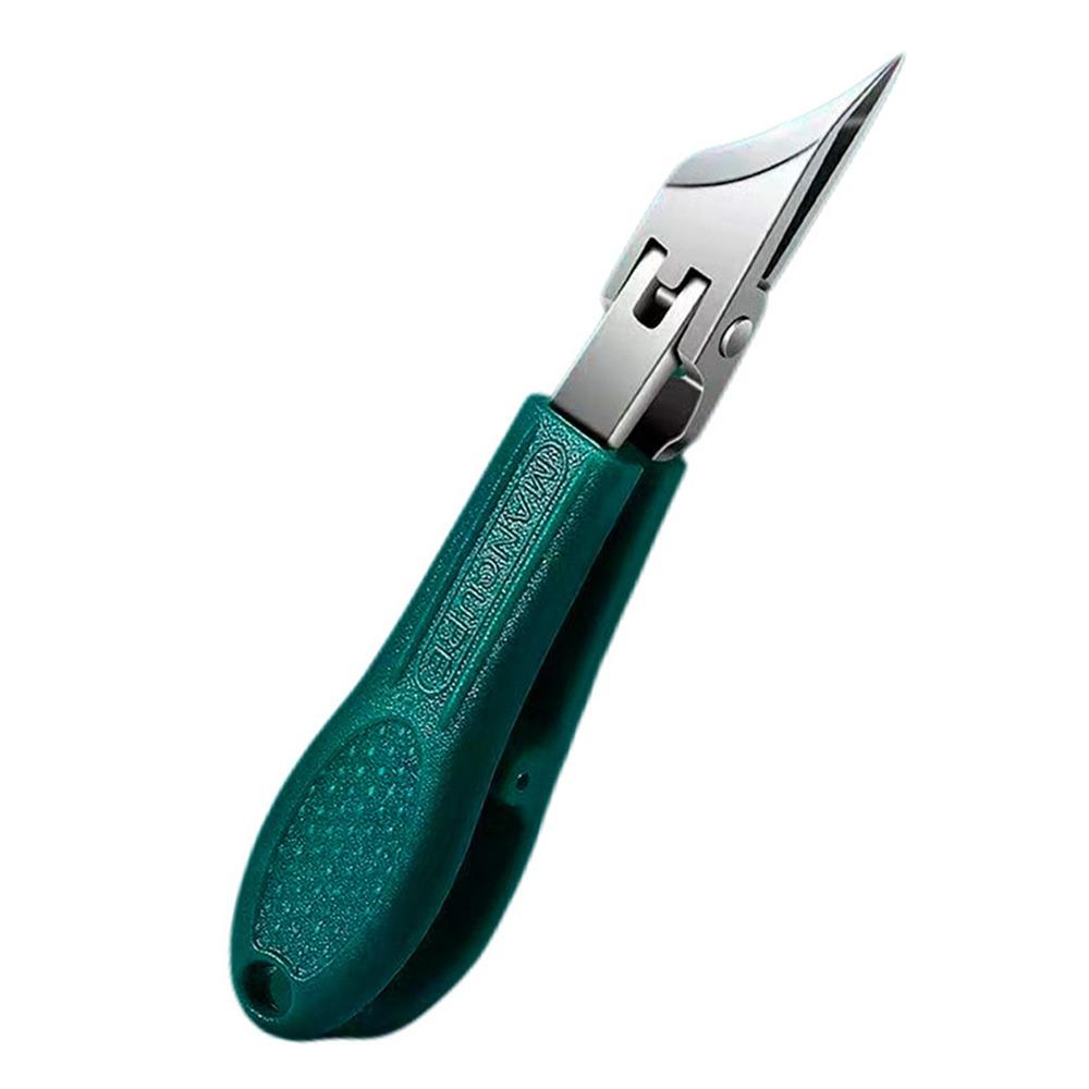New Anti-Splash Slant Edge Nail Clipper Stainless Steel Trim Nails Fingernail Clipper Eagle Beak Nail Clipper