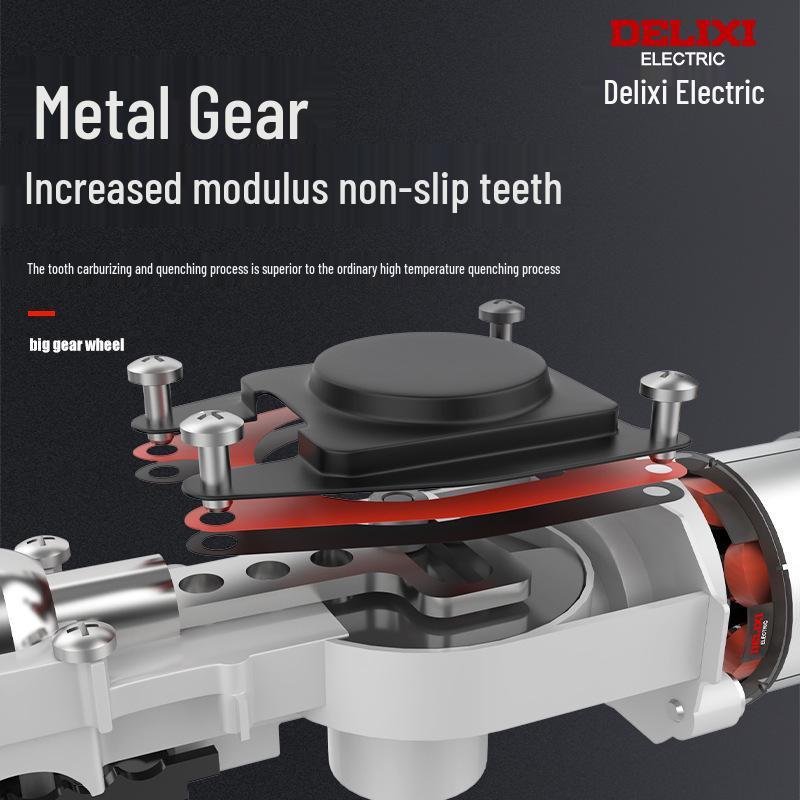 Delixi Cordless Brushless Reciprocating Saw with Lithium Battery for Outdoor Use