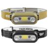XPE + COB Sensor LED Headlamp USB Rechargeable Lightweight Headlight for Outdoor Running Cycling Camping