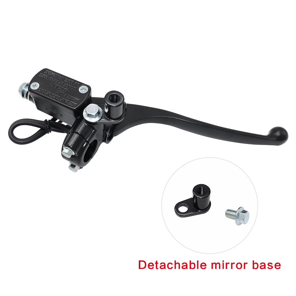 

Universal 14mm Black 7/8 22mm Motorcycle Front Brake Clutch Master Cylinder Motorbike Hydraulic Pump Motorbike Brake Lever Black right