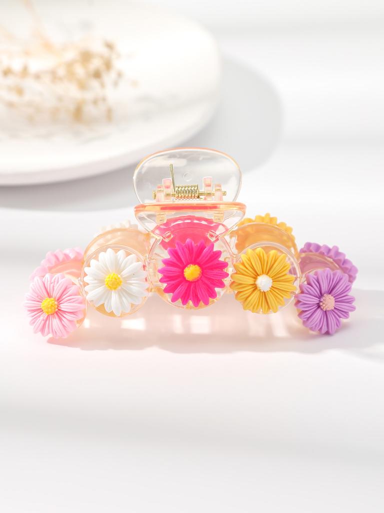 Molans Multicolor Flower New Grab Hair Clip Female Hair Claw For Woman Hairpin Headdress Hair Clip Temperament Hair Accessories