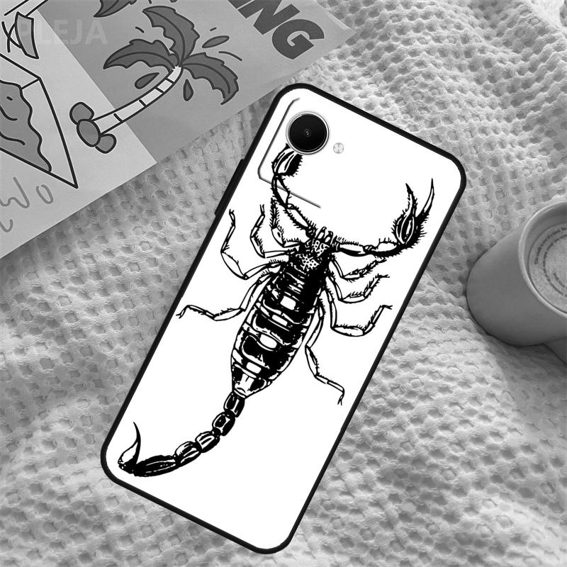 Scorpion Case For Realme C67 C63 C55 C51 C75 C61 C53 C35 C65 C71 11 12 13 14 15 Pro Plus GT6 GT7 Pro