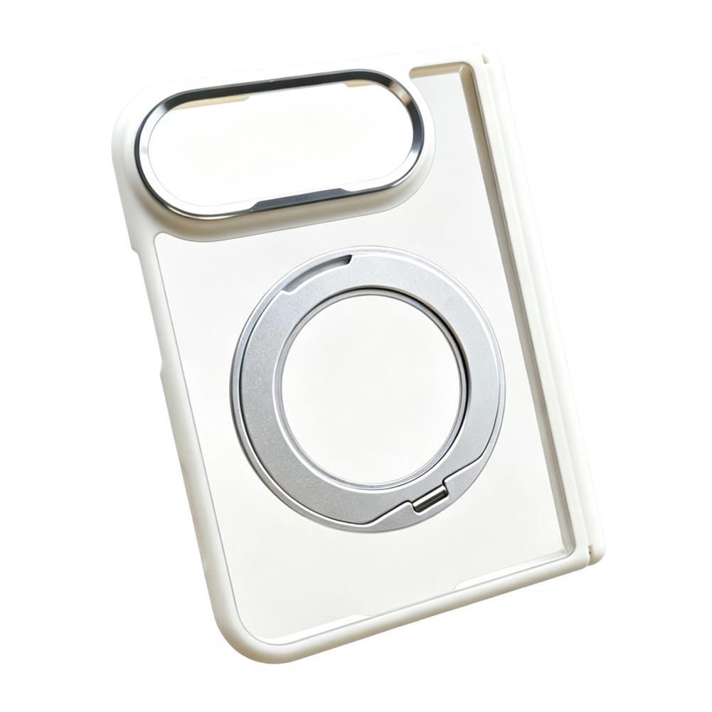 Clear Protective Case for IPhoneDuo 2026 Phone Protector with 360 Degree Rotatable Kickstand Anti-yellowing Phone Cover
