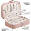Jewellery Box Organiser Small Travel Pu Leather Jewelry Storage Case For Rings Earrings Necklace Bracelets Faux Leather Jewelry Gift Box Girls Womendo