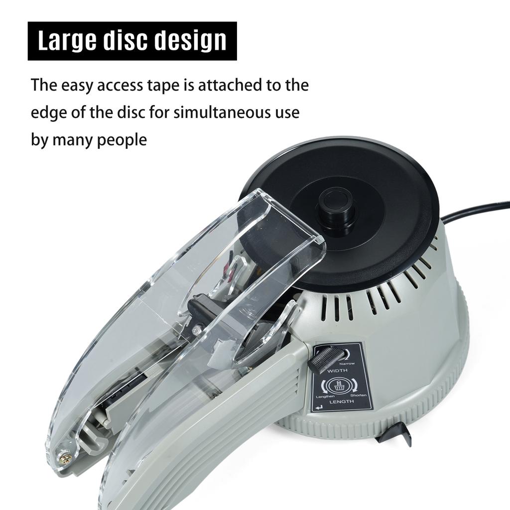 Automatic Tape Dispenser Cutter Electric Rotary Tape Cutting Machine for 253278mm Tape Inner