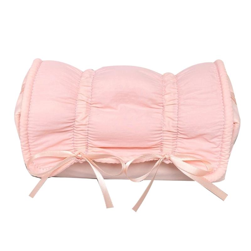 High Capacity Pencil Case Bowknot Pen Pouches Portable Pen Organizers Travel Makeup Storage Bag for Women Girl Student