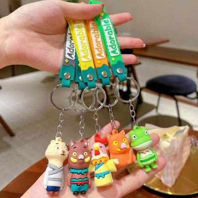 Llavero Creativo de Muñeco Monstruo de Dibujos Animados Llavero para Bolso Colgante Accesorios Juguete Regalo para Niño