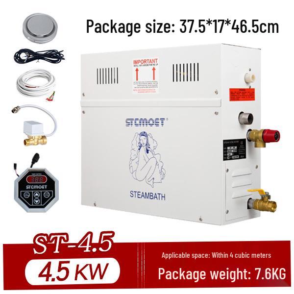 STCMOET Sauna Steam Generator: Wet Steam Machine & Steam Room Instrument