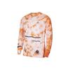 Chicago Artist Collaboration All-Star Weekend Round Neck Casual Sport Print Long Sleeve T-Shirt Men Tops Orange CW1146-100