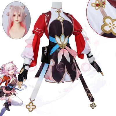 7 marca Kostium Cosplay Honkai Star Rail Skórki do Gry Uniform Karnawałowy Halloween Kostiumy Anime Kobiety Gra