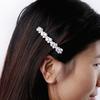 Hot Sale 5 Colors Korean Crystal Pearl Elegant Women Barrettes Hair Clip Hairpins Girls Hair Accessories Dropshipping