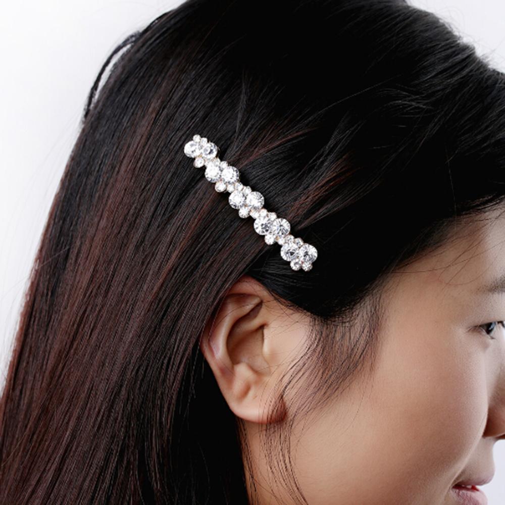Hot Sale 5 Colors Korean Crystal Pearl Elegant Women Barrettes Hair Clip Hairpins Girls Hair Accessories Dropshipping