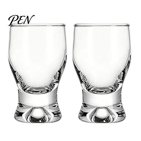 Entertaining And Hosting Barware Mini Snifter Glass with Ergonomic Weighted Base, Crystal Clear Tasting Mixed Drink Serving Cups Glasses, Comfortable