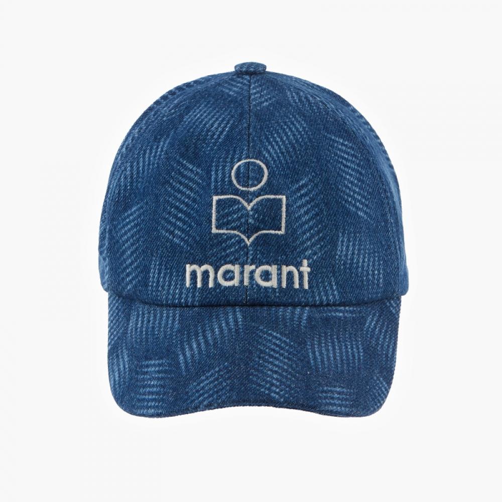 Isabelle Marant Cq001xfb A3c08a 30bu Tyron Tyron Logo Embroidery Ball Cap