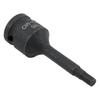 Electric Drill Mount Adapter with 12.5mm Square Drive for Hex Socket Use In Workshop Repair and Home Improvement Tasks