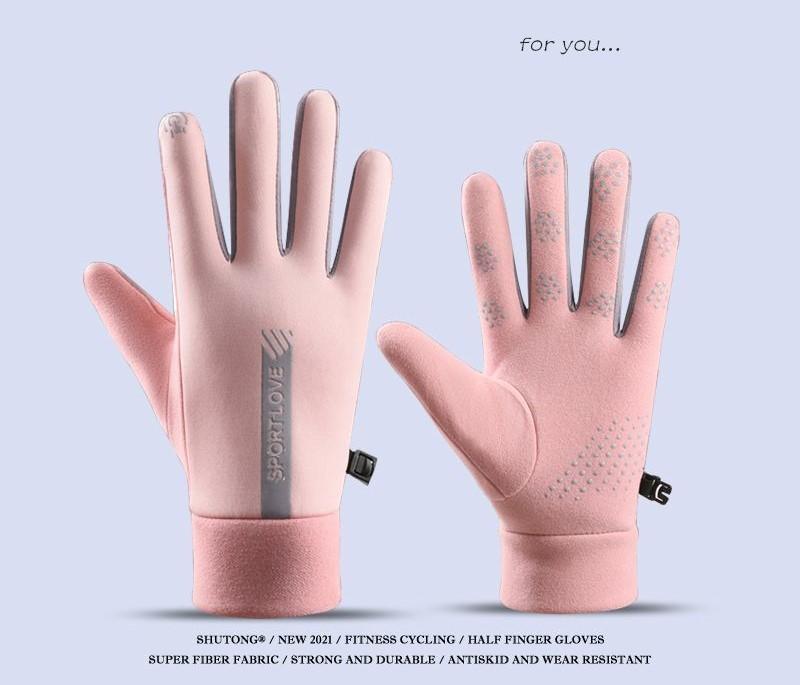 

Winter Sports Warm Gloves Windproof Anti-Cold Touch Screen Skiing Gloves Water Resistant Outdoor Sports Cycling Driving Gloves