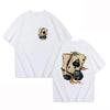 Unisexs Summer Fashionable Casual Loose Creative Poker and Dice Printed Sports Round Neck Short Sleeved Tshirt