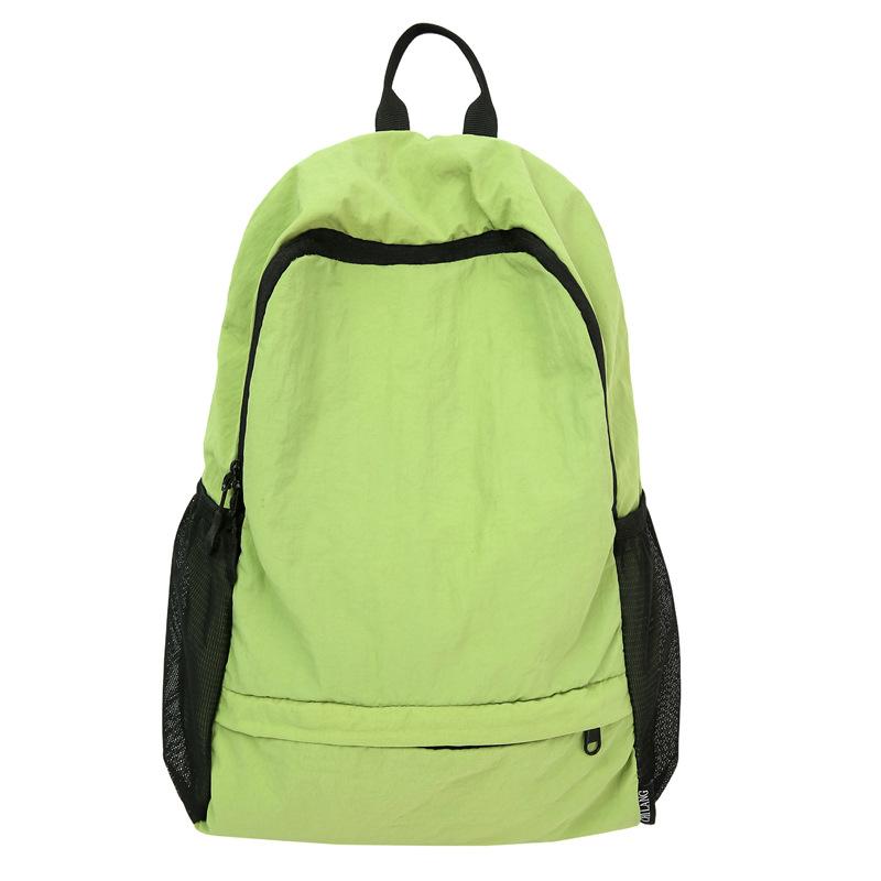 

Мужской спортивный рюкзак Женский дорожный рюкзак Многофункциональная складная уличная легкая сумка для альпинизма зелёный