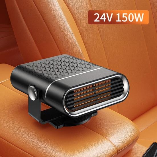 Elektrischer Autoheizlüfter 12V/24V 2-in-1 Autoheizung und Lüfter Tragbarer Windschutzscheiben-Enteisungslüfter für LKW SUV PKW