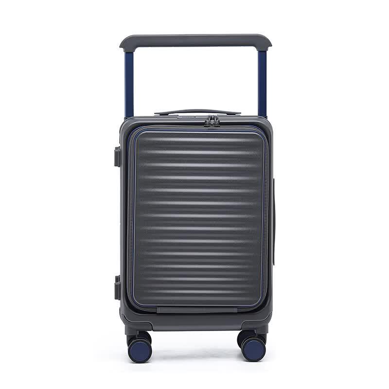 Yike Tujing Aluminum Frame Front-Opening Wide-Body Luggage