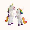 Inflatable Unicorn Costume Cosplay Adult Birthday Party Halloween Props Supplies