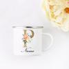 Personalized Name Enamel Mug Wedding Bachelor Party Wine Cup Bridesmaid Bride Valentine's Day Christmas Gifts for Her