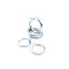 Electroplated 4.8 Grade Galvanized Spring Washer: Open Split Iron Ring M4-M16