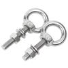 GUWANJI 304 Stainless Steel Lifting Eye Bolt & Washer Combination Set