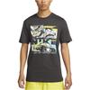 Nike Camiseta Masculina de Manga Curta com Gola Redonda e Estampa de Desenho Animado Tops Preto FD1336-060