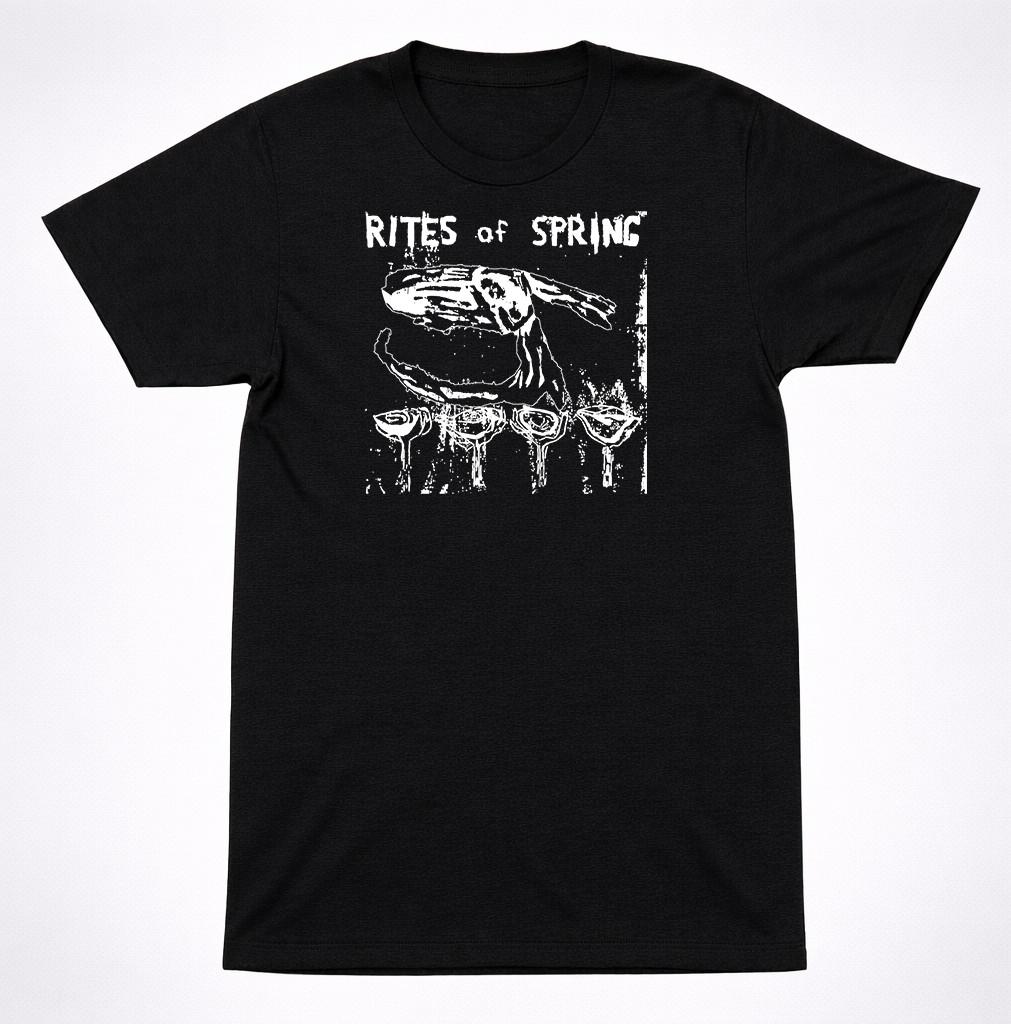 Rites of Spring Eating Flowers T-Shirt DC Hardcore Emo Punk Band Tee S разноцветный