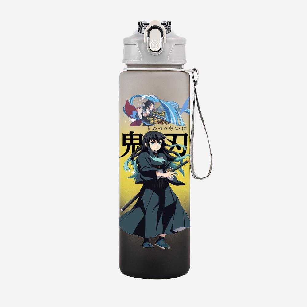 Anime New Demon Slayer Printed Large Capacity Drinking Cup Portable Outdoor Sports Water Cup Children 750Ml Water Bottle Kid Gift