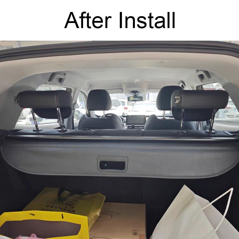 Trunk Curtain Cover Organizer For Ebro S400 For Chery Tiggo 4 2024-2025 1.5/Hev Rear Rack Partition Shelter Shield Shade Storage