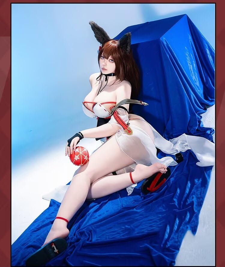 [Lavender] Amagi Hashirimizu Seiren Cosplay Costume, Christmas Halloween Costume, Sexy, S/M