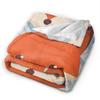 Orange Fox Soft Throw Blanket All Size Lightweight Flannel Blanket for Couch Bed Sofa Travel for Teen Adults Animal Blanket,gift