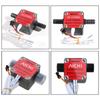2 Standard G1/2/G3-/8 Thread Water Flow Hall Sensor Switch Flow Meter Flowmeter Counter Used for Diesel- Engine Oil