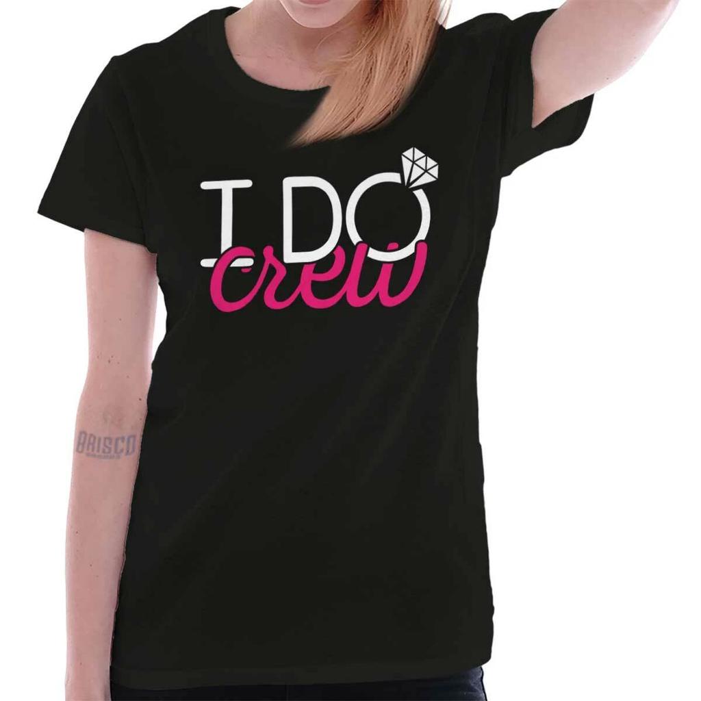 I Do Crew Matching Bachelorette Party Gift Graphic T Shirts for Women T-Shirts