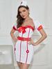 Cosplay Nurse Outfit, European and American Women's Sexy Nurse Uniform Cos Erotic Underwear, Game Uniform