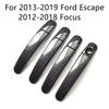 For Ford 2013- Escape / 2012-2018 Focus Carbon Fiber Door Handle Cover Trim