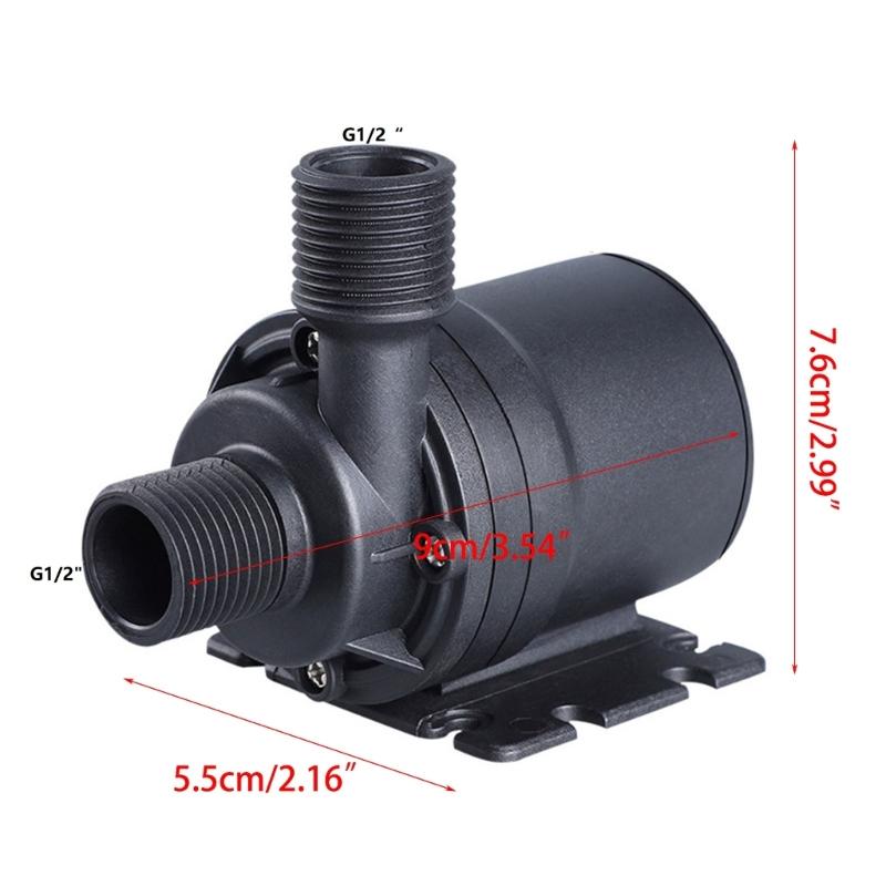 Versatile & Dependable Water Pump 12V/24V Powerful Water Pump Brushless Water Pump Plastic for Various Applications