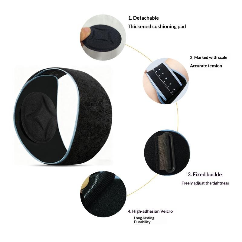 

1Pc Compression Elbow Sleeve Women Men Arm Band Sports Elbow Protector Tennis Elbow Strap Joint Pain Relief Golf 1pc