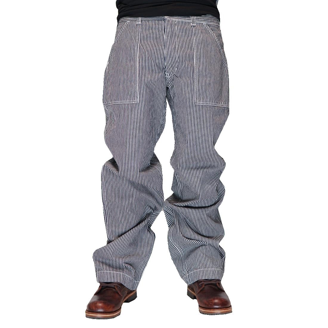 

Базовые брюки пекаря Рабочие брюки Сделано в Японии Одна стирка [Kojima Jeans] RNB-1201 Гикори-36