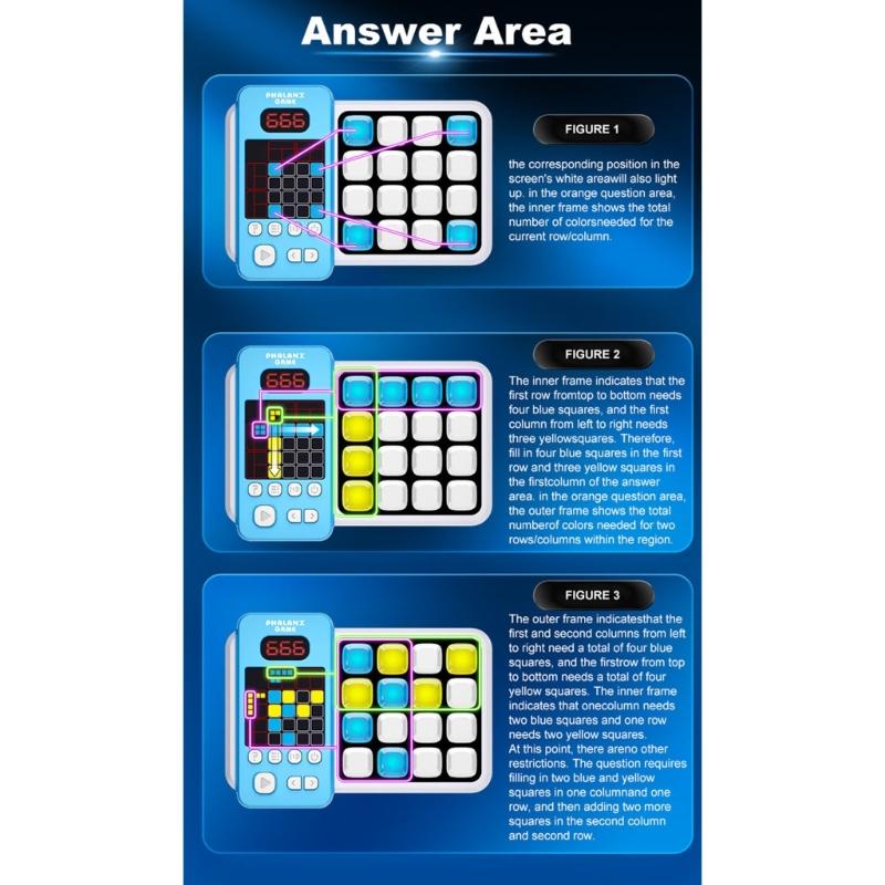 Tragbares Trainingswerkzeug Mit 400+ Herausforderungen Kein Bildschirm Gehirnjogging-Spiel Angstlinderung Pädagogisches Geschenk