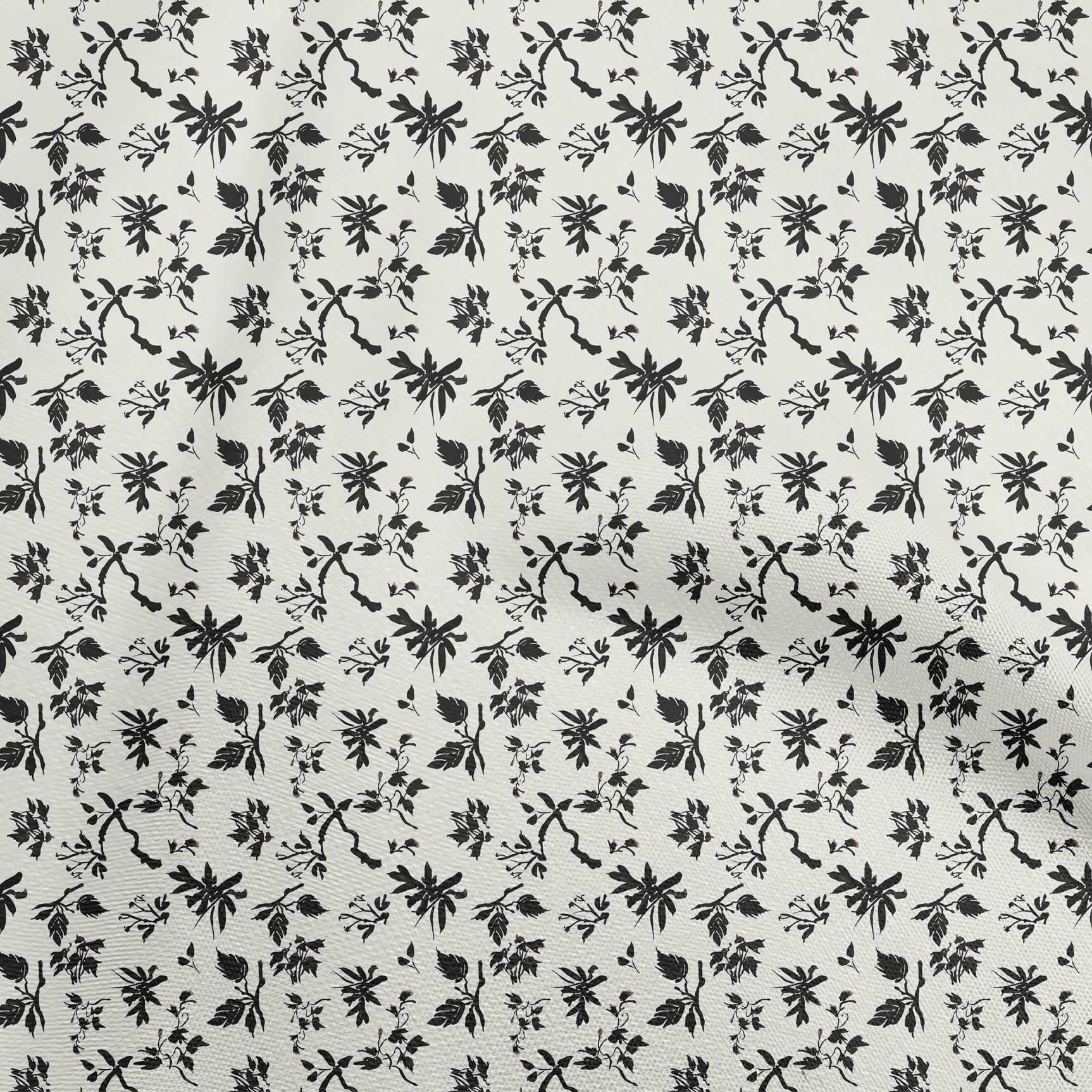 

oneOone Бавовняна гнучка сіра тканина Квіткові сукні Матеріал Тканина з принтом Тканина у дворі 40 дюймів 42 Inch Wide - Viscose Chiffon білий