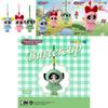The Powerpuff Girls Plush Keychain With Checkerboard Pattern For Backpack Decor And Gifts