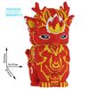 Magic Child Nezha Building Block Small Particles 2025 Boys And Girls Assembled Toys Adult Version Puzzle Gift Ornament